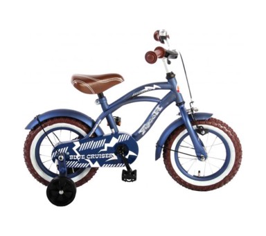 VOLARE Dječji bicikl Cruiser, 12", plavi, s pomoćnim kotačima